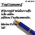 Testament - Copyright Sylvia Horst