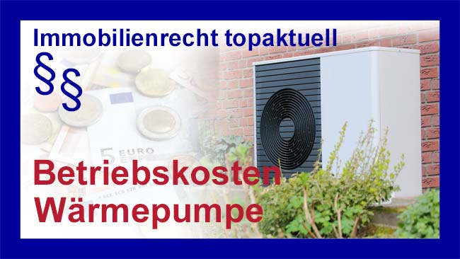 Betiebskosten - Copyright Sylvia Horst