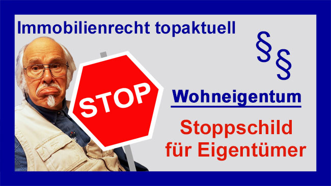 Stoppschild - Copyright Sylvia Horst